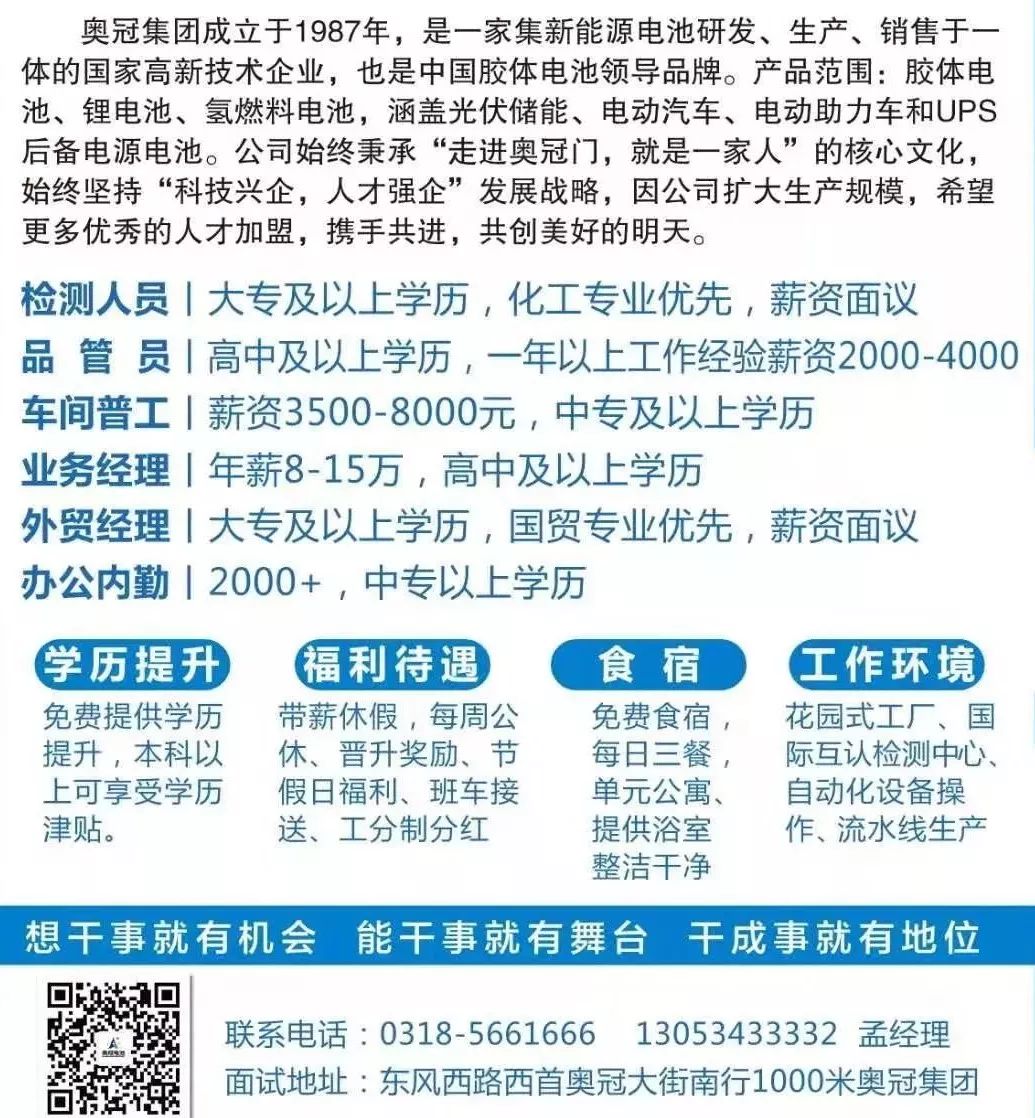 昌邑围子最新招聘信息概览