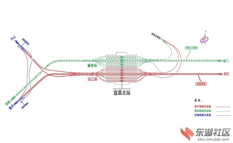 宜昌北站高铁枢纽最新规划展望